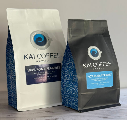 100% Kona Peaberry 7oz or 12iz